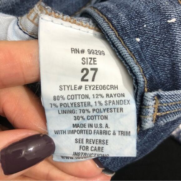 Level 99 Amber Slouchy Skinny Jeans in Galaxy 27 EUC - Picture 14 of 14